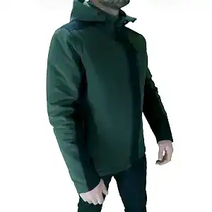 Sars Softshell Kışlık Haki-Siyah Mont