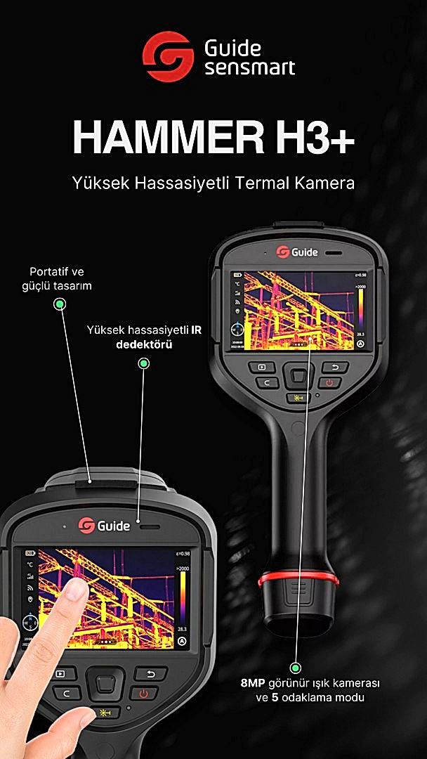 GUIDE Hammer H3+ Termal Kamera